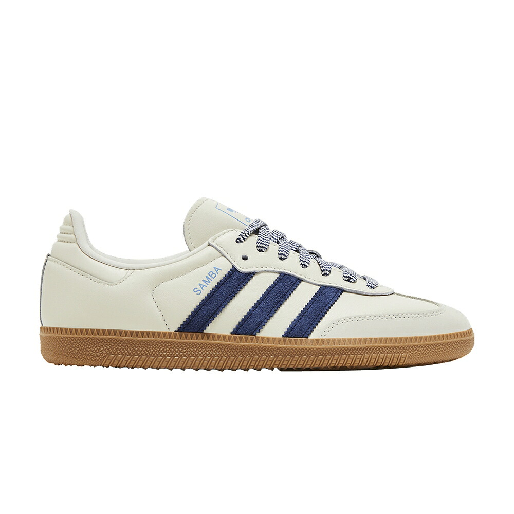 アディダス サンバ 白いこと 白いこと 青み 青色 天の原 \u0027OFF BLUE\u0027 スニーカー レディース ADIDAS WMNS SAMBA OG WHITE DARK / OFF WHITE DARK BLUE CLEAR SKY