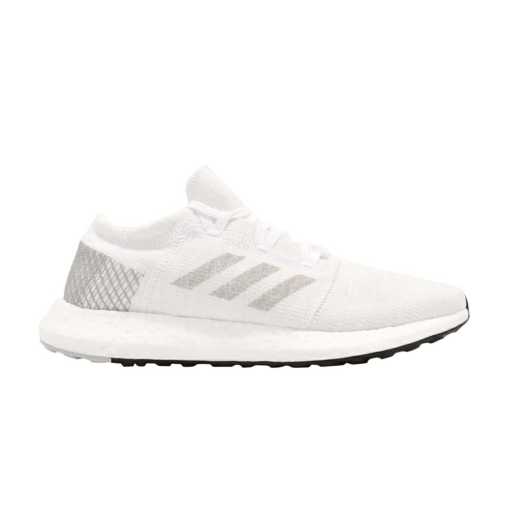 アディダス 白色 ホワイト ソリッド 灰色 グレー スニーカー レディース ADIDAS WMNS PUREBOOST GO / CLOUD WHITE LIGHT SOLID GREY