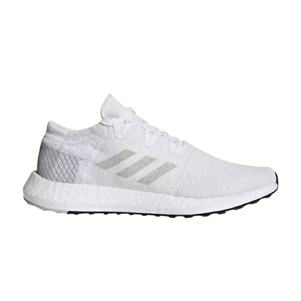 アディダス 白色 ホワイト 灰色 グレー 'CLOUD WHITE' スニーカー メンズ ADIDAS PUREBOOST GO / CLOUD WHITE GREY GREY