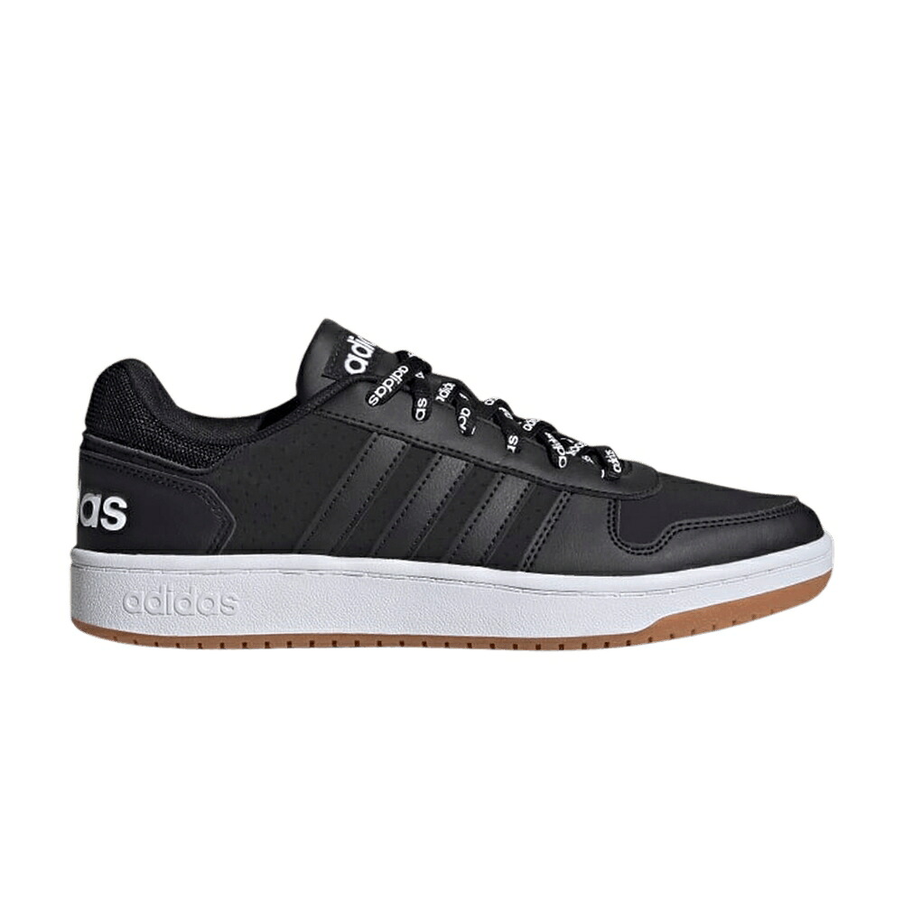 アディダス コア 黒色 ブラック 2.0 'BLACK WHITE' スニーカー メンズ ADIDAS HOOPS / CORE BLACK CORE BLACK CLOUD|スニケス