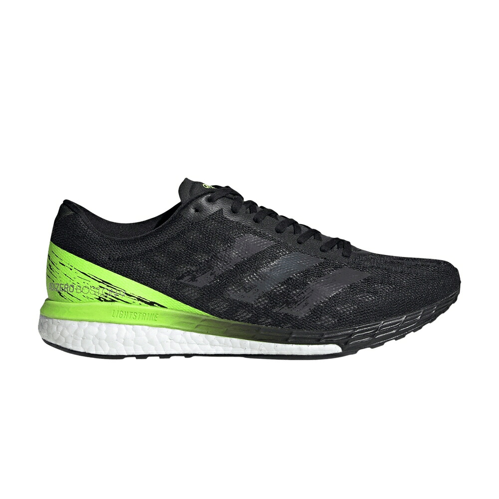 アディダス アディゼロ 豆の町 中核グループ 黒いこと 黒いこと \u0027BLACK GREEN\u0027 スニーカー メンズ ADIDAS ADIZERO BOSTON 9 SIGNAL / CORE BLACK CORE BLACK SIGNAL 靴-メンズ靴