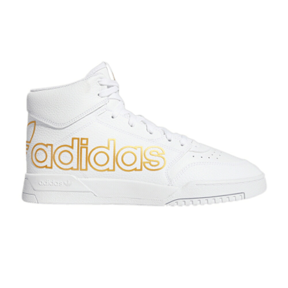 アディダス 白いこと 白いこと \u0027WHITE GOLD\u0027 スニーカー メンズ ADIDAS DROP STEP XL METALLIC / FOOTWEAR WHITE FOOTWEAR WHITE