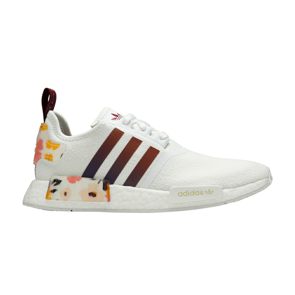 アディダス 制作室 白いこと 白いこと 力強さ ゴールド NMD_R1 \u0027FLORAL SNAKESKIN\u0027 スニーカー レディース ADIDAS HER STUDIO LONDON X WMNS / CLOUD WHITE POWER BERRY GOLD