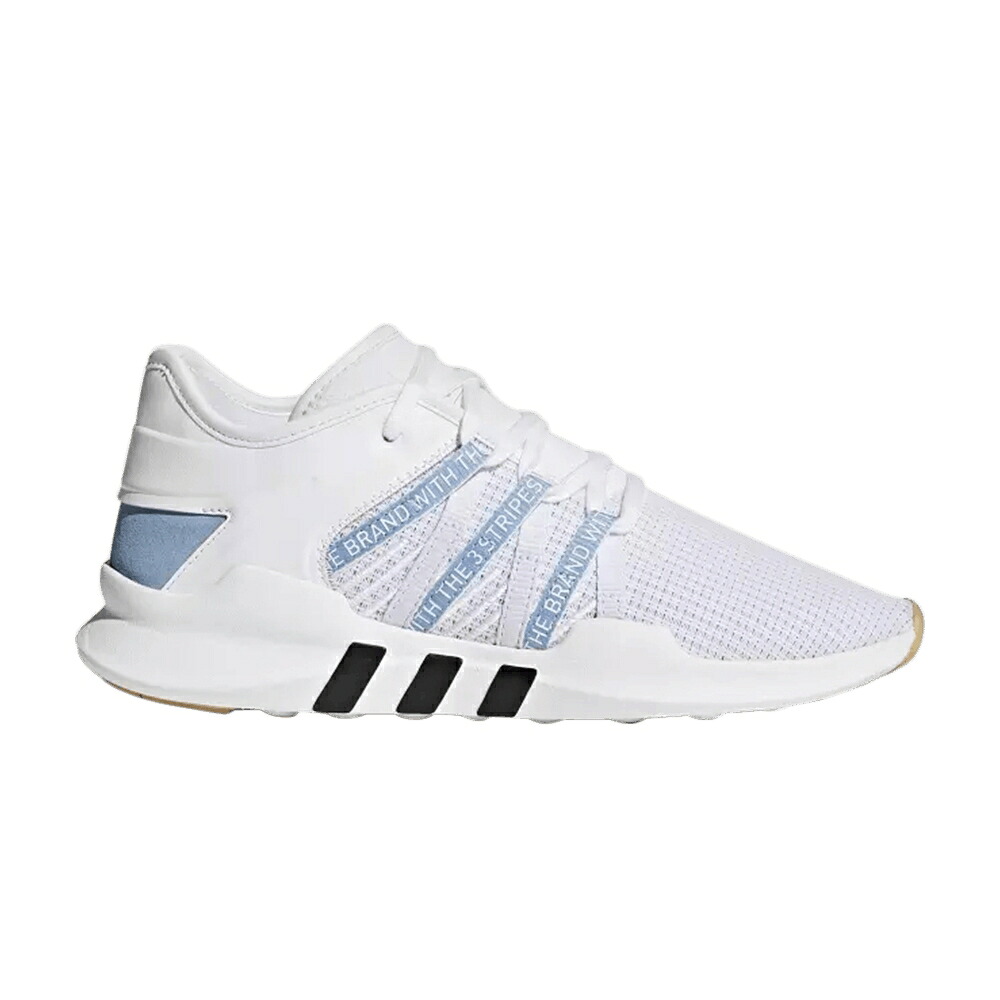 アディダス 白色 ホワイト 青色 ブルー コア 'FOOTWEAR WHITE' スニーカー レディース ADIDAS WMNS EQT RACIG ADV / FOOTWEAR WHITE ASH BLUE CORE