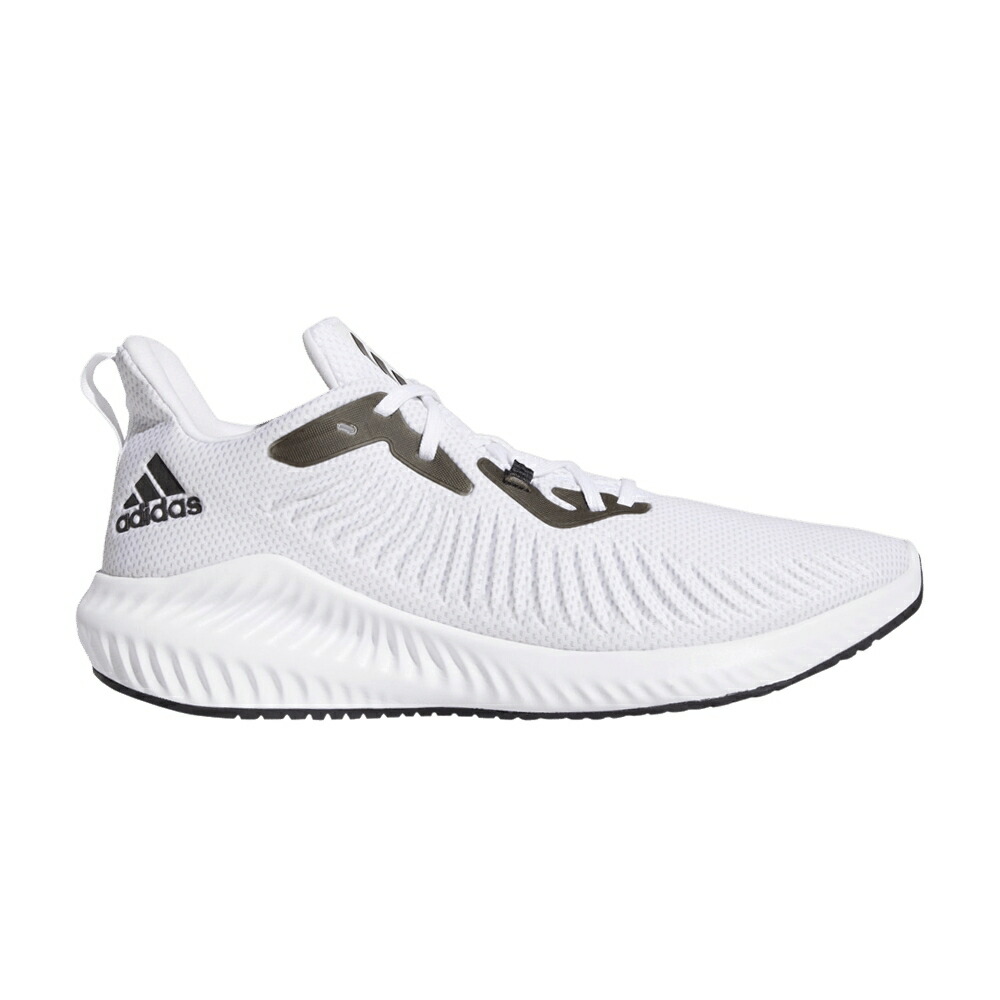 アディダス 白いこと 白いこと 中核グループ 黒いこと 黒いこと 薄墨色 薄墨色 ALPHABOUNCE+ \u0027CLOUD WHITE\u0027 スニーカー メンズ ADIDAS / CLOUD WHITE CORE BLACK GREY TWO