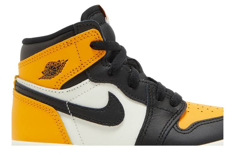 AIR JORDAN ナイキ 黒色 ハイ エアジョーダン TOE' ブラック 'YELLOW