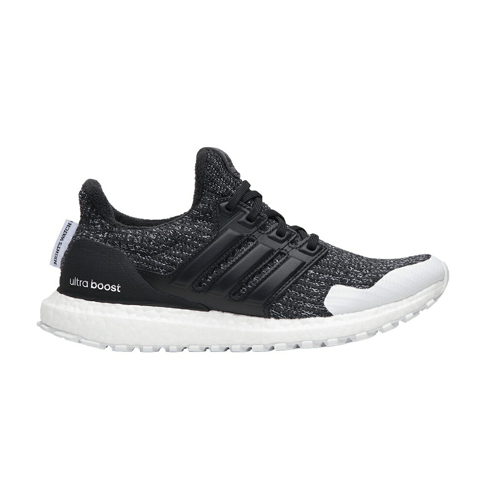 アディダス ゲーム 灰色 グレー 黒色 ブラック 白色 ホワイト ゲームオブスローン 4.0 NIGHT WATCH スニーカー メンズ ADIDAS GAME OF THRONES X ULTRABOOST / GREY BLACK WHITE