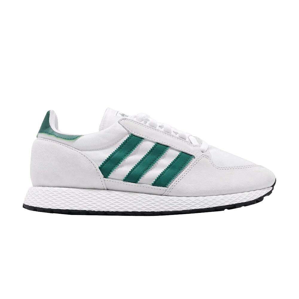 アディダス フォレスト 白いこと 白いこと 緑 緑であること \u0027COLLEGIATE GREEN\u0027 スニーカー メンズ ADIDAS FOREST GROVE / CRYSTAL WHITE COLLEGIATE GREEN
