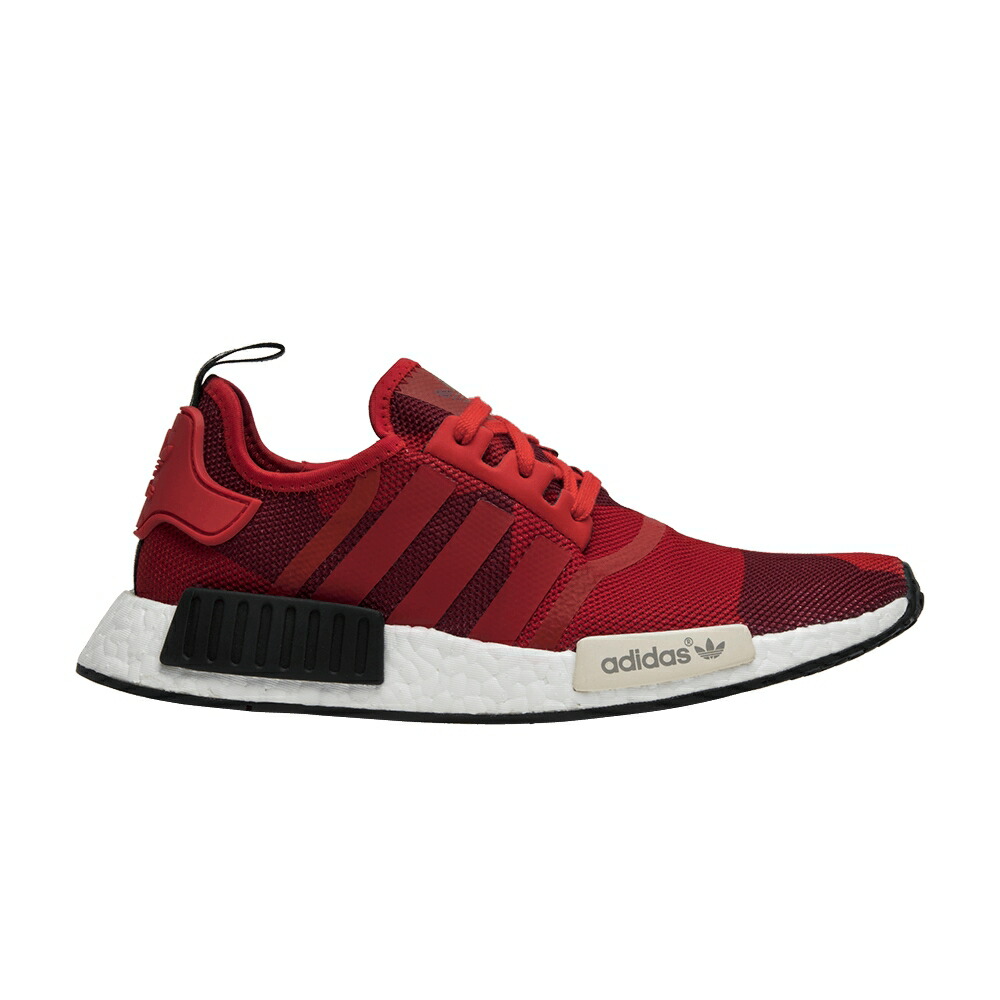 アディダス 赤 赤いこと NMD_R1 \u0027RED CAMO\u0027 スニーカー メンズ ADIDAS / LUSH RED LUSH RED
