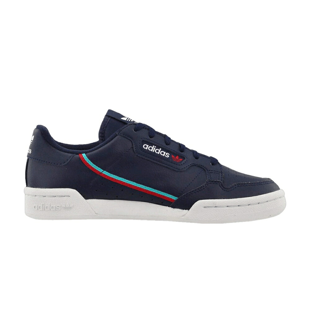 アディダス 紺色 米国海軍 \u0027COLLEGIATE NAVY\u0027 スニーカー メンズ ADIDAS CONTINENTAL 80 J / COLLEGIATE NAVY SCARLET HI RES