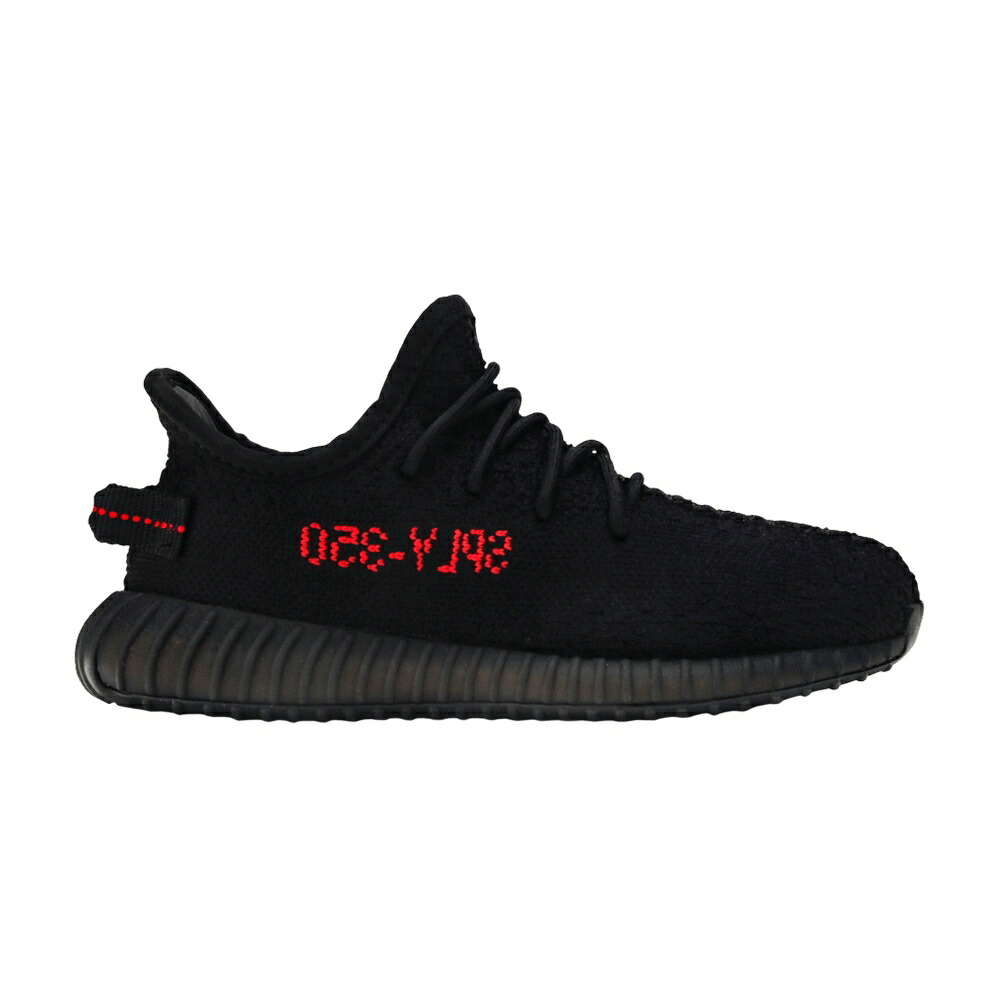 アディダス ブースト コア 黒色 ブラック 赤 レッド BRED スニーカー メンズ ADIDAS YEEZY BOOST 350 V2 KIDS / CORE BLACK CORE BLACK RED