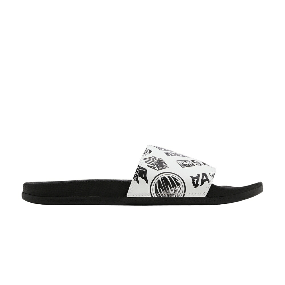 アディダス アディレッタ サンダル 白いこと 白いこと 中核グループ 黒いこと 黒いこと \u0027ALL WHITE\u0027 スニーカー メンズ ADIDAS ADILETTE COMFORT SLIDE OVER LOGOS - / CLOUD WHITE CORE BLACK CORE
