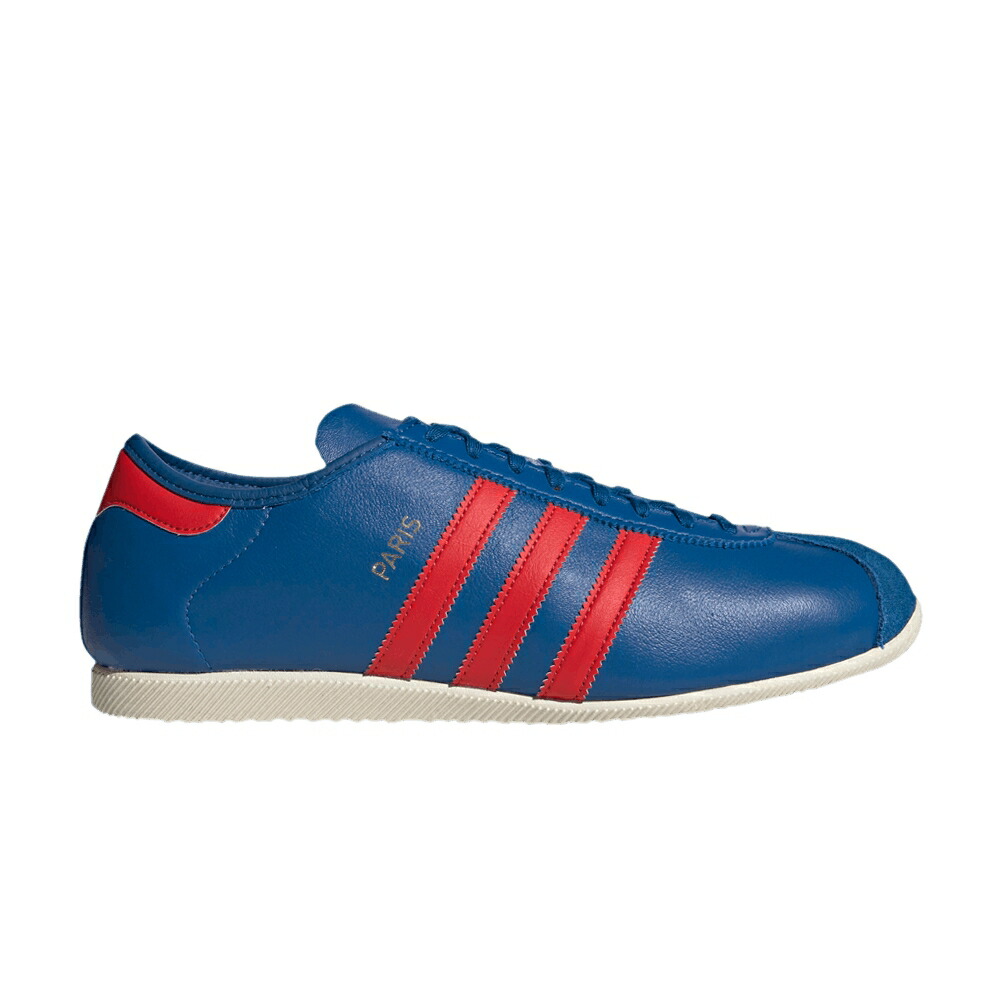 アディダス 青色 ブルー 赤 レッド 白色 ホワイト LUSH RED スニーカー メンズ ADIDAS PARIS BLUE / LUSH BLUE LUSH RED OFF WHITE