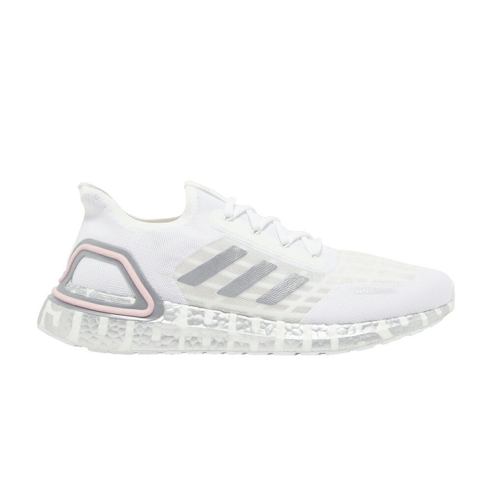 アディダス 白色 ホワイト 銀色 シルバー ピンク SUMMER.RDY 'WHITE SILVER' スニーカー メンズ ADIDAS DAVID BECKHAM X ULTRABOOST / WHITE SILVER PINK|スニケス
