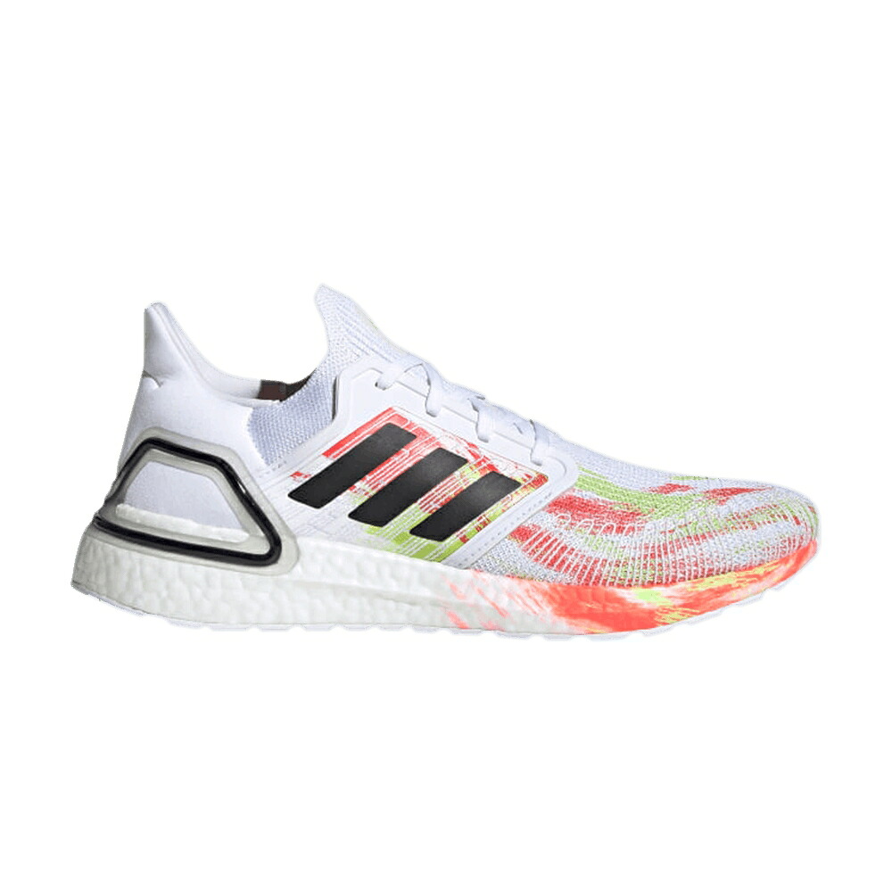 アディダス 白いこと 白いこと 中核グループ 黒いこと 黒いこと \u0027HEATMAP\u0027 スニーカー メンズ ADIDAS ULTRABOOST 20 / CLOUD WHITE CORE BLACK SIGNAL