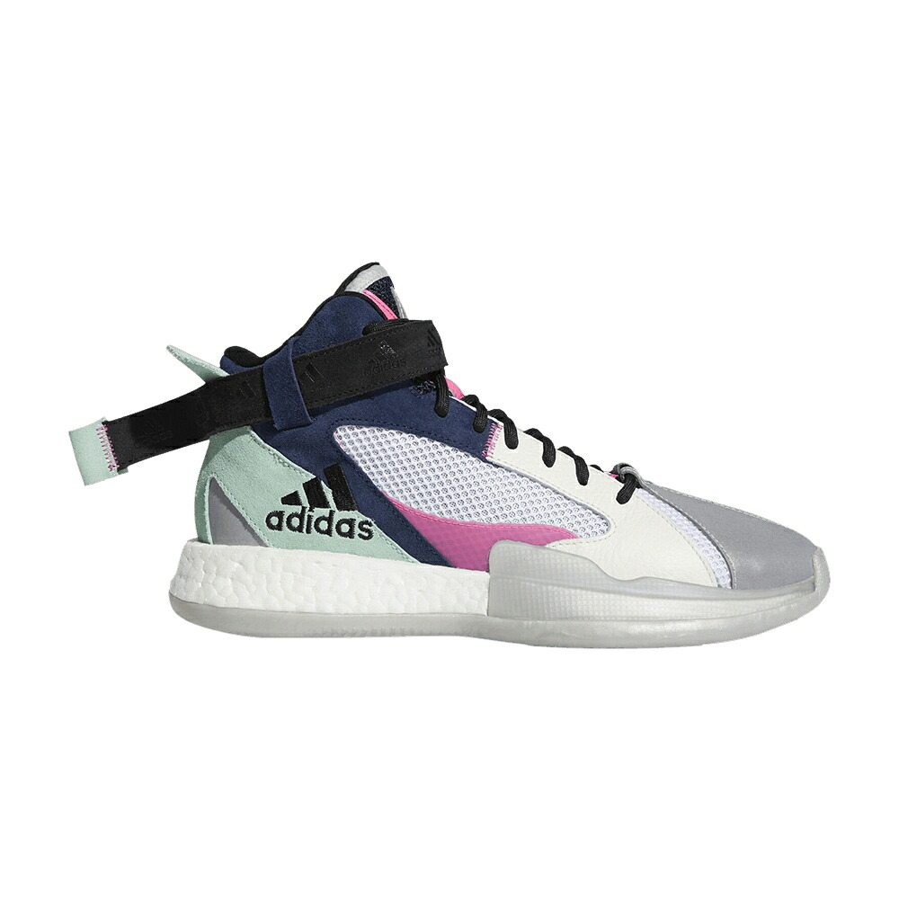 アディダス 紺色 ネイビー ショック ピンク 'COLLEGIATE NAVY' スニーカー メンズ ADIDAS TRIFECTA / COLLEGIATE NAVY SHOCK PINK OFF｜スニケス