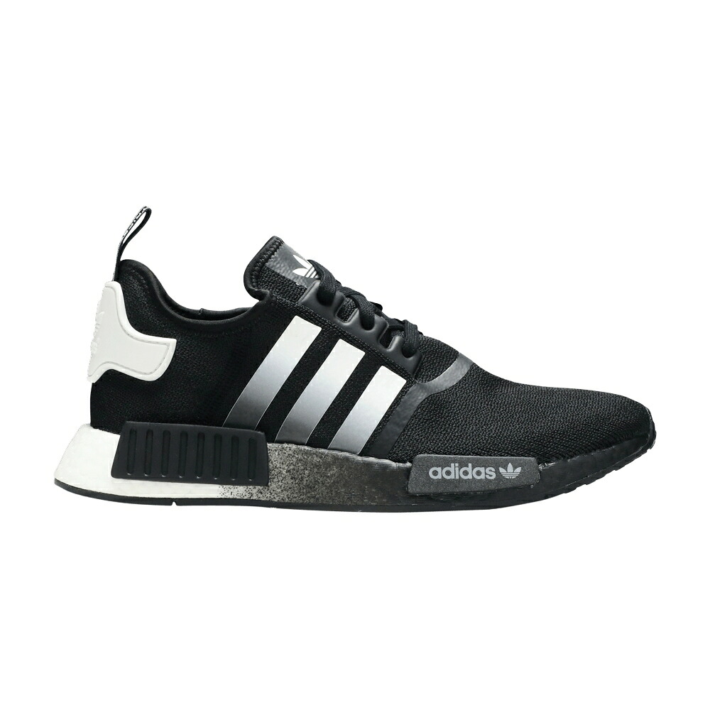 アディダス 中核グループ 黒いこと 黒いこと 白いこと 白いこと NMD_R1 \u0027BLACK SILVER\u0027 スニーカー メンズ ADIDAS / CORE BLACK CLOUD WHITE CORE
