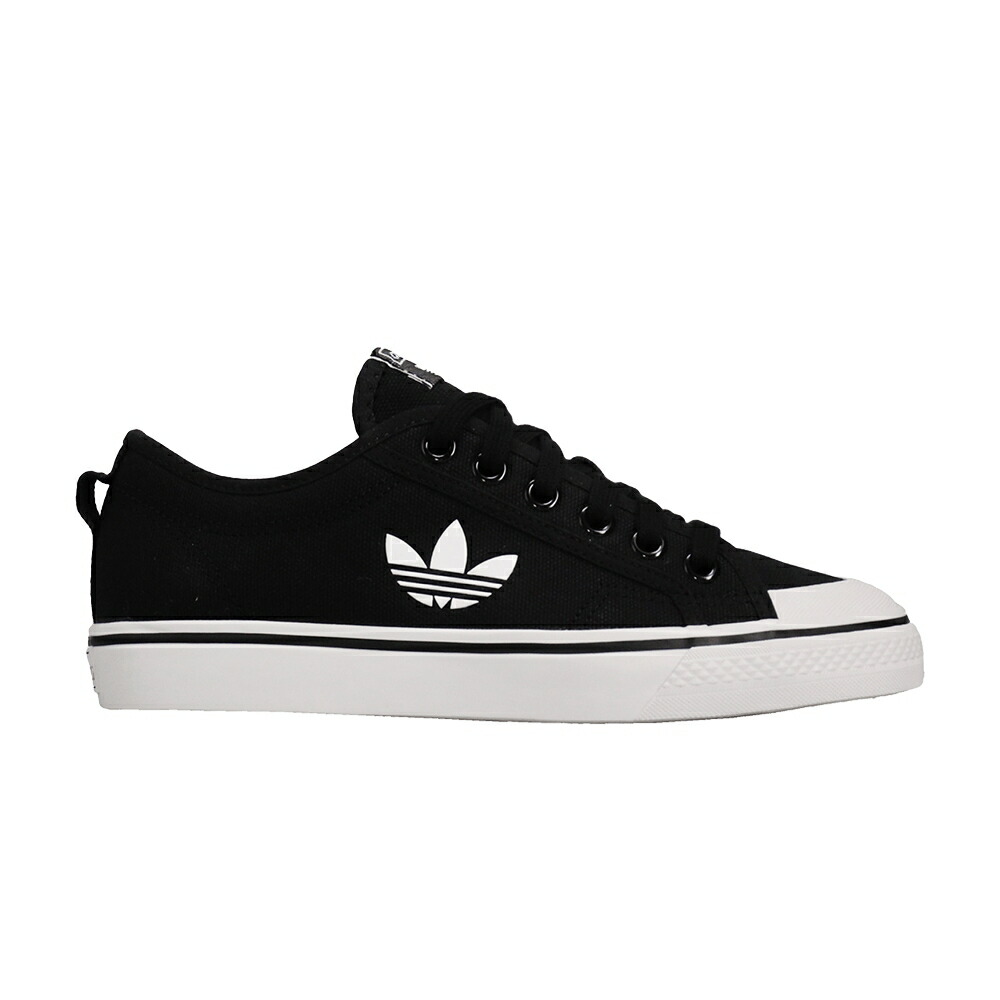 アディダス トレフォイル 黒いこと 黒いこと 白いこと 白いこと \u0027BLACK\u0027 スニーカー レディース ADIDAS WMNS NIZZA TREFOIL / BLACK WHITE