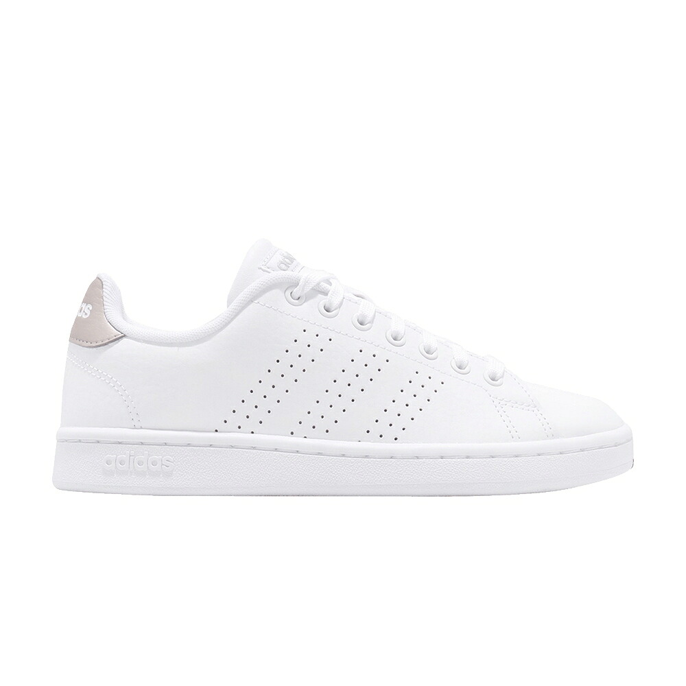 アディダス 白色 ホワイト 灰色 グレー 'CLOUD WHITE' スニーカー レディース ADIDAS WMNS ADVANTAGE / CLOUD WHITE CLOUD WHITE GREY TWO