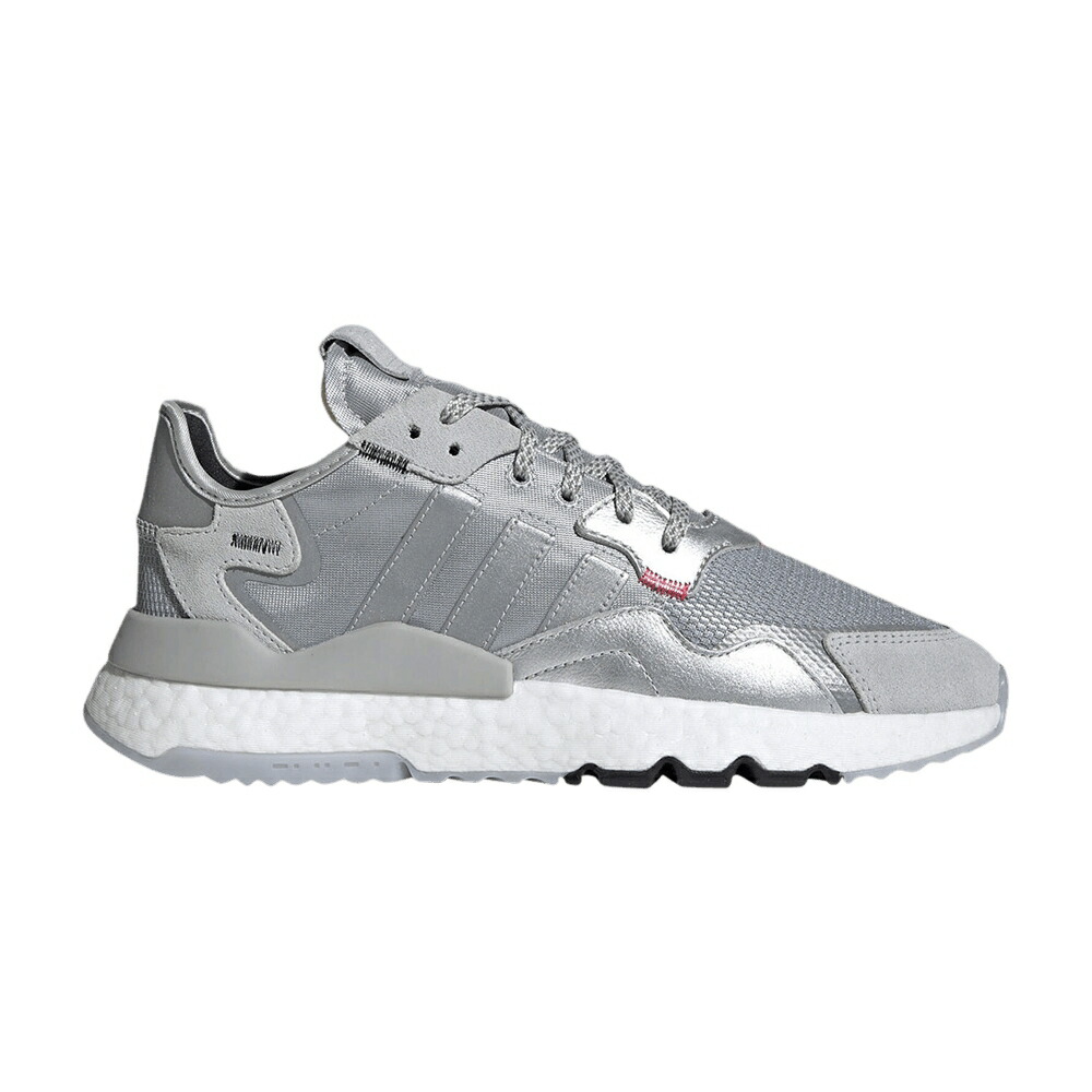 アディダス ジョガーパンツ 銀色 シルバー ソリッド 灰色 グレー ILVER METALLIC スニーカー メンズ ADIDAS NITE JOGGER / SILVER METALLIC LIGHT SOLID GREY