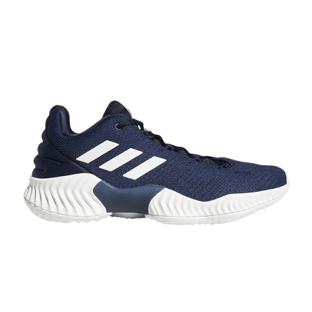 アディダス プロ バウンス 紺色 ネイビー 白色 ホワイト プロバウンス 'COLLEGIATE NAVY' スニーカー メンズ ADIDAS PRO BOUNCE 2018 LOW / COLLEGIATE NAVY FOOTWEAR WHITE