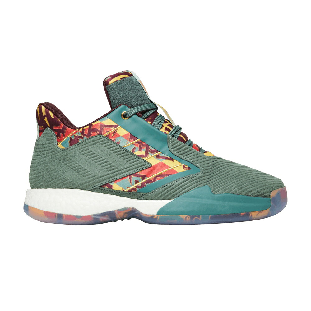 アディダス 緑 グリーン 'GREEN MULTICOLOR' スニーカー メンズ ADIDAS T-MAC MILLENNIUM 2 MULTI-COLOR' / GREEN MULTI COLOR