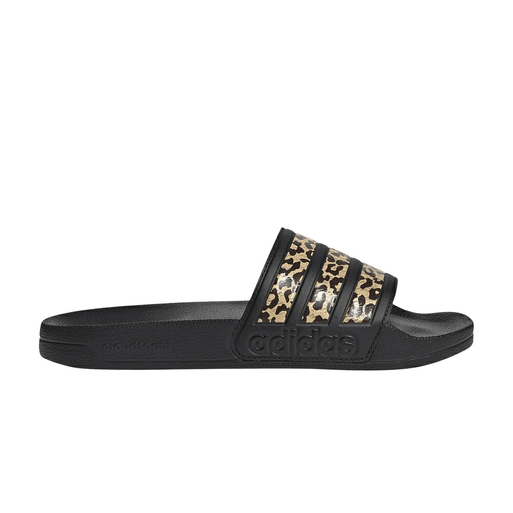 アディダス アディレッタ サンダル 黒いこと 黒いこと 中核グループ シャワーサンダル \u0027TAKAHASHI LEOPARD\u0027 スニーカー レディース ADIDAS HIROCOLEDGE X WMNS ADILETTE SHOWER SLIDE HIROKO - BLACK / CORE BLACK CORE BLACK CORE BLACK