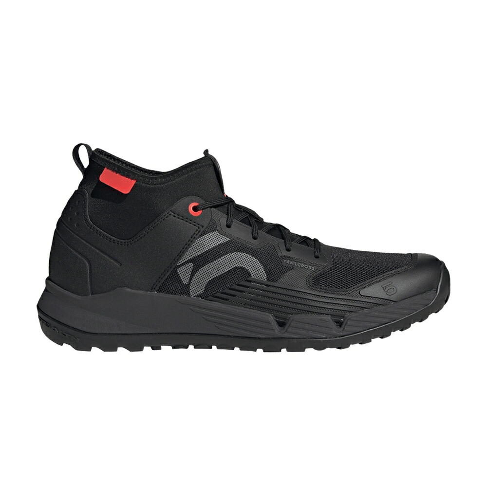 アディダス コア 黒色 ブラック 灰色 グレー 赤 レッド 'BLACK GREY' スニーカー メンズ ADIDAS FIVE TEN TRAILCROSS XT / CORE BLACK GREY FOUR SOLAR RED｜スニケス