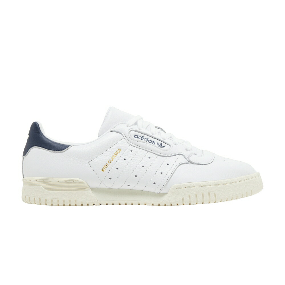 アディダス 白色 ホワイト 紺色 ネイビー 'CLASSICS NAVY' スニーカー メンズ ADIDAS KITH X POWERPHASE PROGRAM - / WHITE COLLEGIATE NAVY OFF WHITE