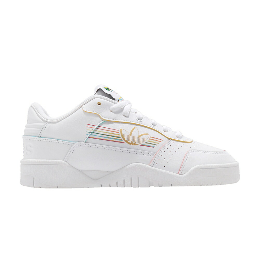 アディダス 白色 ホワイト PRIDE スニーカー メンズ ADIDAS CARRERA LOW / CLOUD WHITE CLOUD WHITE CLOUD