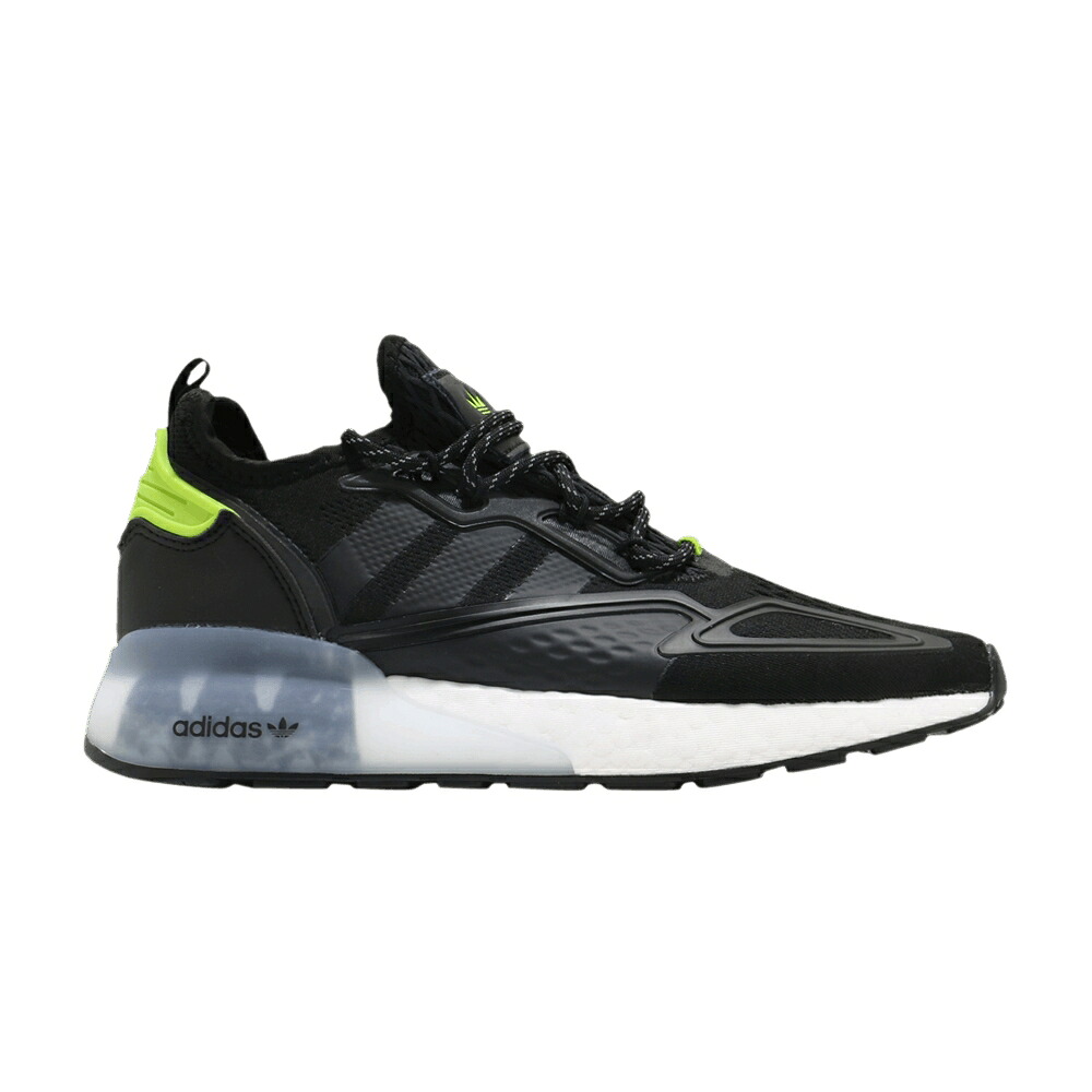 アディダス ブースト 中核グループ 黒いこと 黒いこと \u0027BLACK SLIME\u0027 スニーカー メンズ ADIDAS ZX 2K BOOST SEMI SOLAR / CORE BLACK CORE BLACK SEMI SOLAR