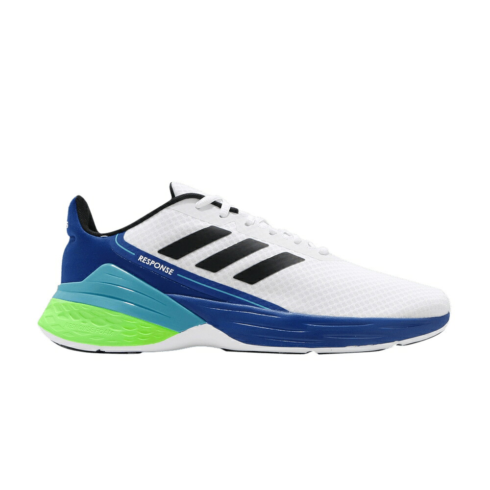 アディダス レスポンス 白色 ホワイト コア 黒色 ブラック 'WHITE BLUE' スニーカー メンズ ADIDAS RESPONSE SR ROYAL / CLOUD WHITE CORE BLACK ROYAL