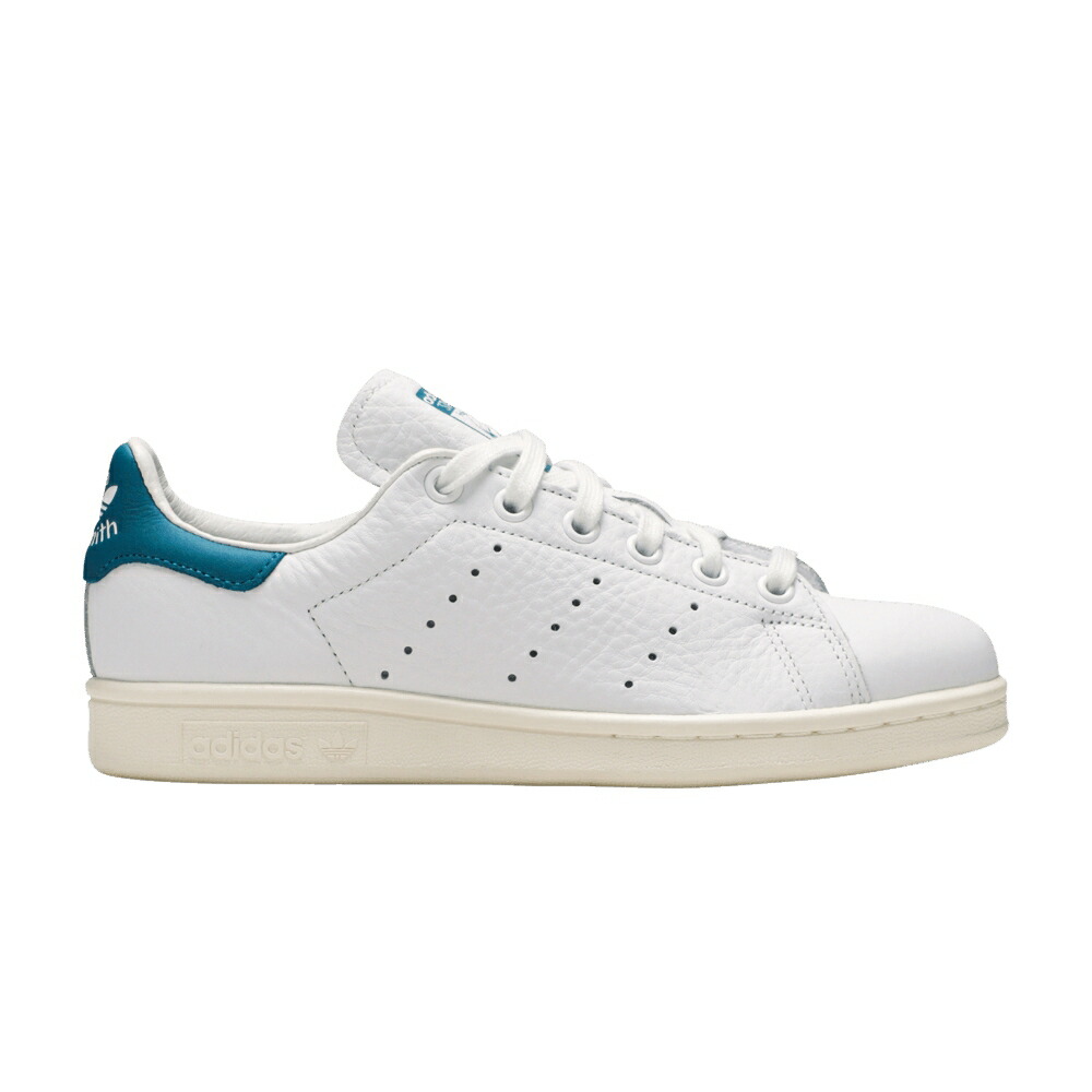 アディダス 白色 ホワイト スタンスミス ACTIVE TEAL スニーカー レディース ADIDAS WMNS STAN SMITH / FOOTWEAR WHITE ACTIVE TEAL