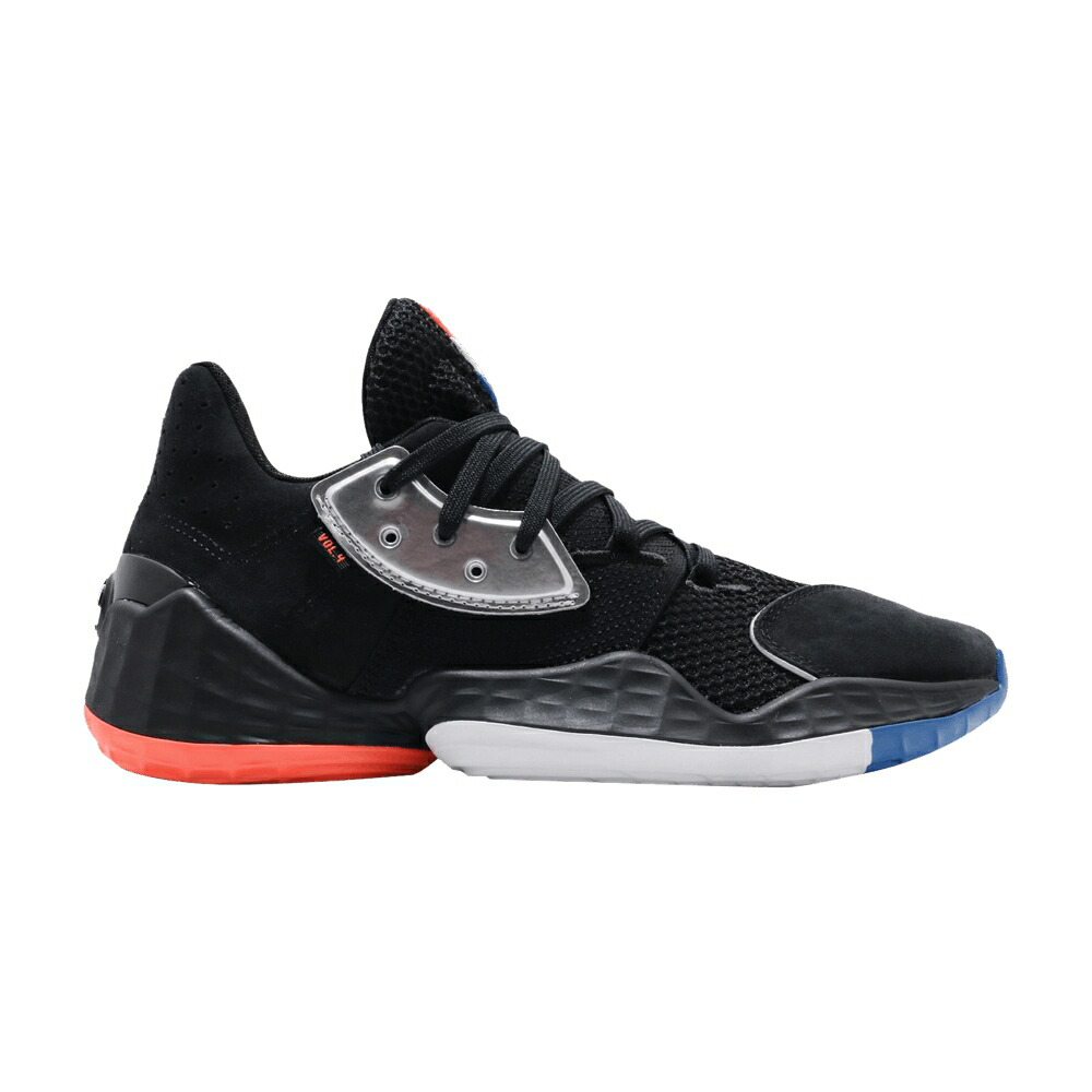 アディダス ハーデン コア 黒色 ブラック 銀色 シルバー VOL. 'BARBERSHOP' スニーカー メンズ ADIDAS HARDEN 4 GCA / CORE BLACK SILVER METALLIC