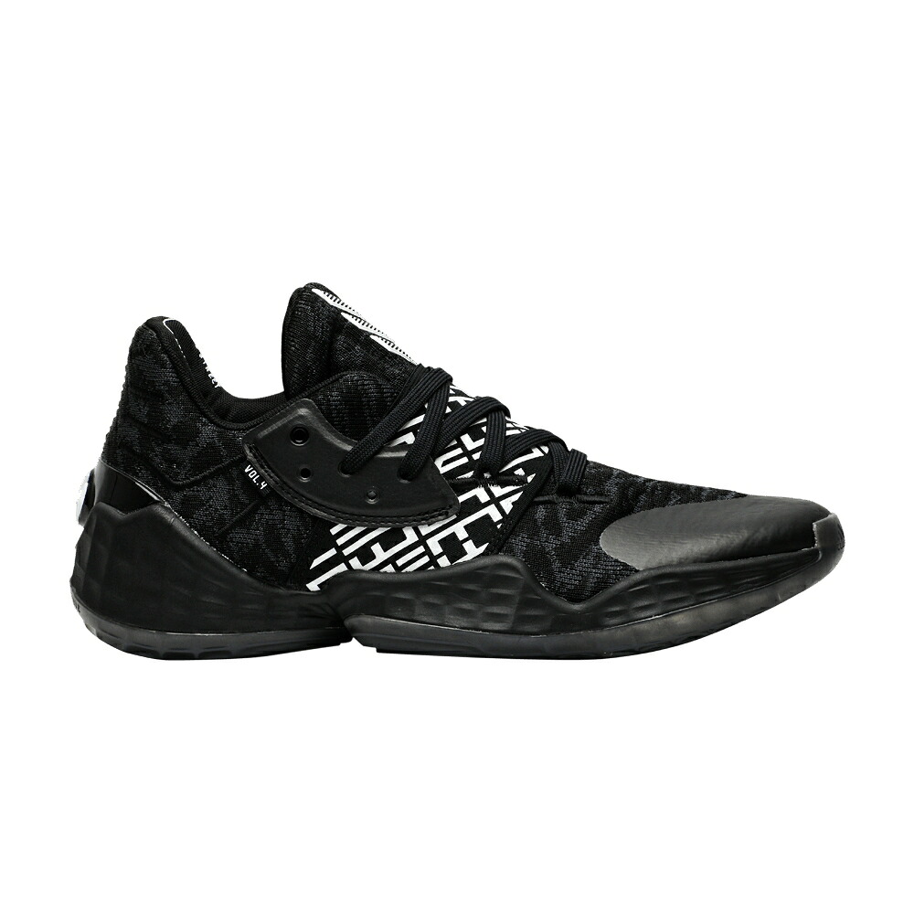 アディダス ハーデン 中核グループ 黒いこと 黒いこと 白いこと 白いこと VOL. \u0027CORE BLACK\u0027 スニーカー メンズ ADIDAS HARDEN 4 / CORE BLACK CLOUD WHITE CORE