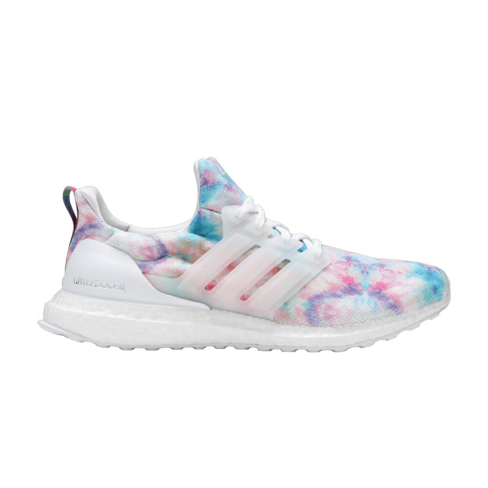 アディダス 白いこと 白いこと サクラ色 4.0 \u0027TIEDYE\u0027 スニーカー レディース ADIDAS WMNS ULTRABOOST デオキシリボ核酸 \u0027TIE-DYE\u0027 / CLOUD WHITE CLOUD WHITE ROSE