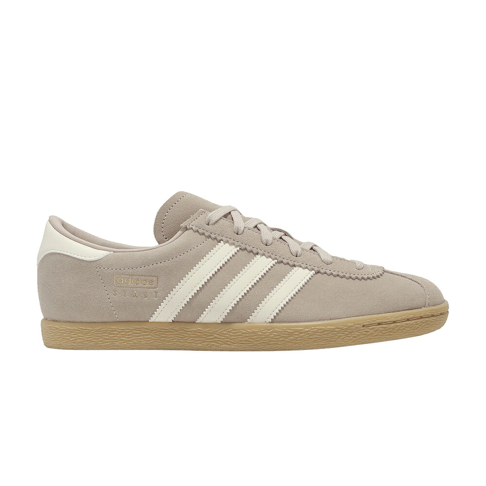 アディダス 白色 ホワイト 'WONDER TAUPE' スニーカー レディース ADIDAS WMNS STADT / WONDER TAUPE WONDER WHITE GUM｜スニケス