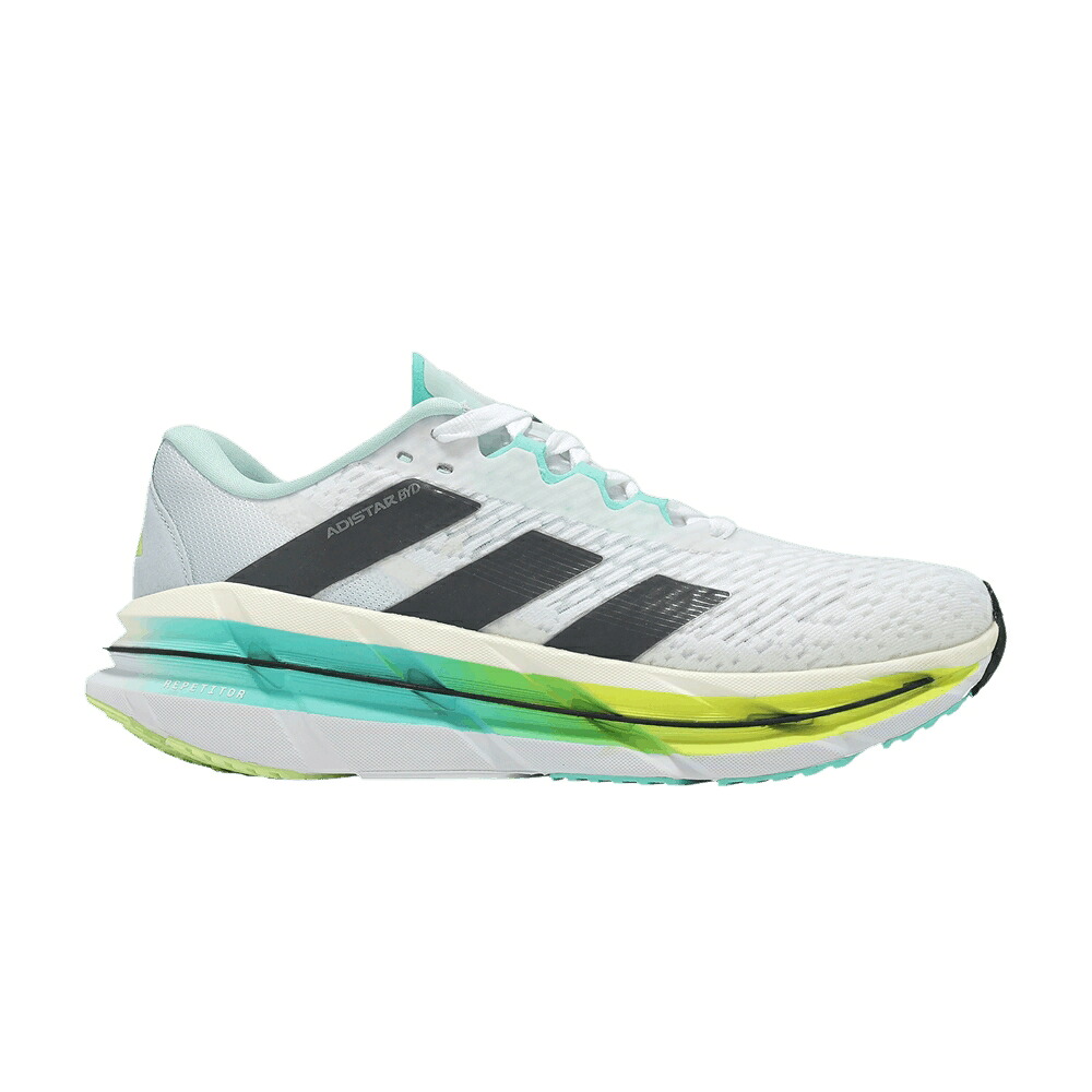 アディダス ナイト爵 白いこと 白いこと \u0027WHITE AQUA\u0027 スニーカー レディース ADIDAS WMNS ADISTAR BYD NIGHT METALLIC FLASH / CLOUD WHITE NIGHT METALLIC FLASH