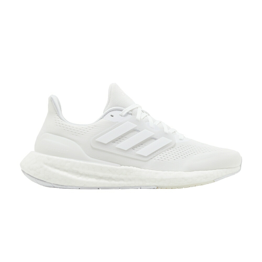 アディダス 白色 ホワイト コア 'TRIPLE WHITE' スニーカー メンズ ADIDAS PUREBOOST 23 / CLOUD WHITE CLOUD WHITE CORE