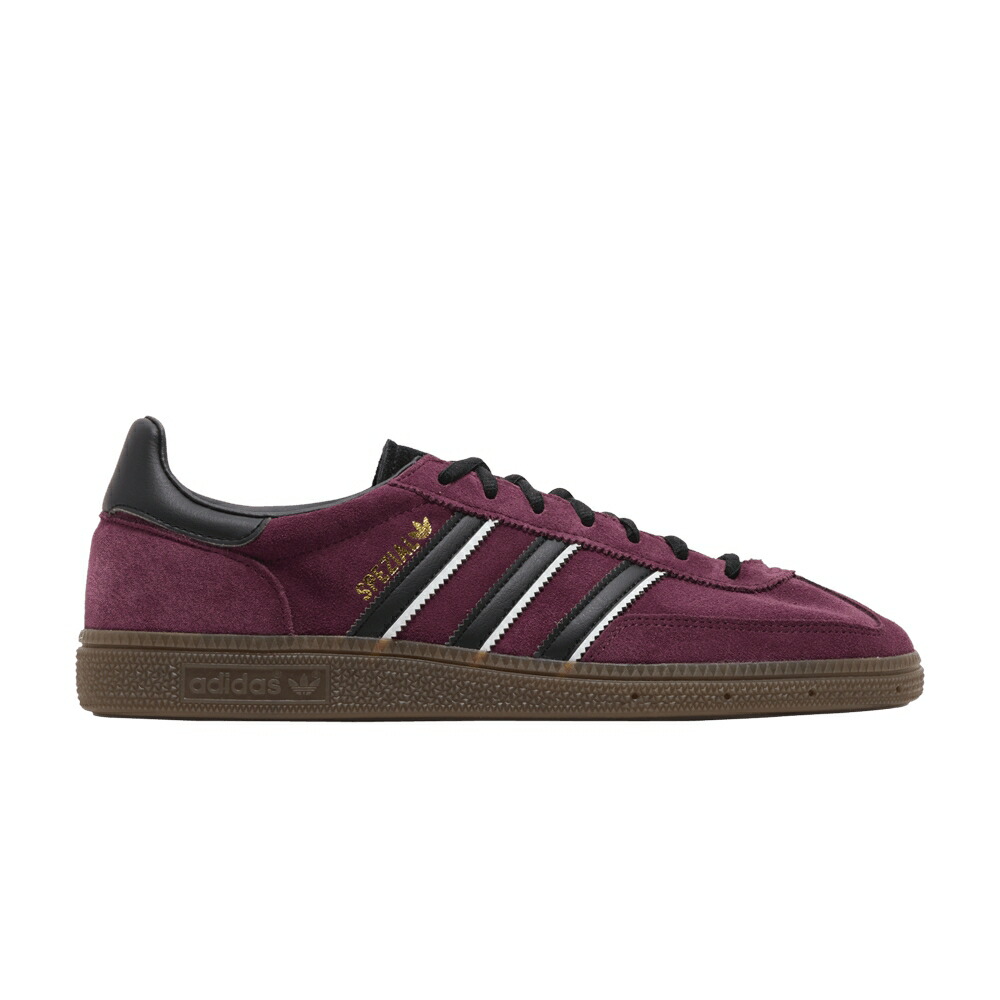 アディダス ハンドボール スペシアル マルーン コア 黒色 ブラック 白色 ホワイト MAROON BLACK スニーカー メンズ ADIDAS HANDBALL SPEZIAL / MAROON CORE BLACK CRYSTAL WHITE