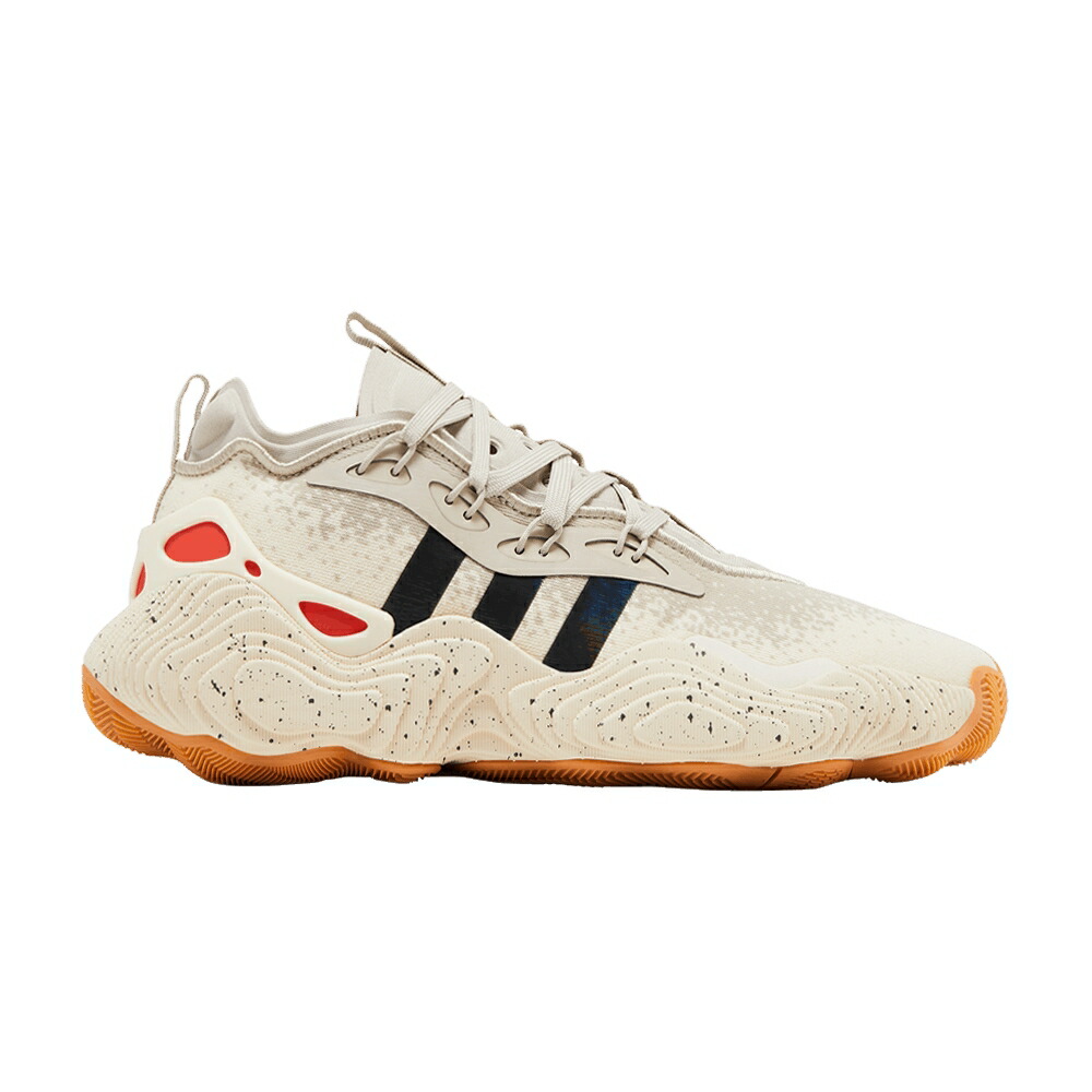 アディダス ベージュ 灰色 グレー WONDER BEIGE スニーカー メンズ ADIDAS TRAE YOUNG 3 / WONDER BEIGE GREY FIVE WONDER