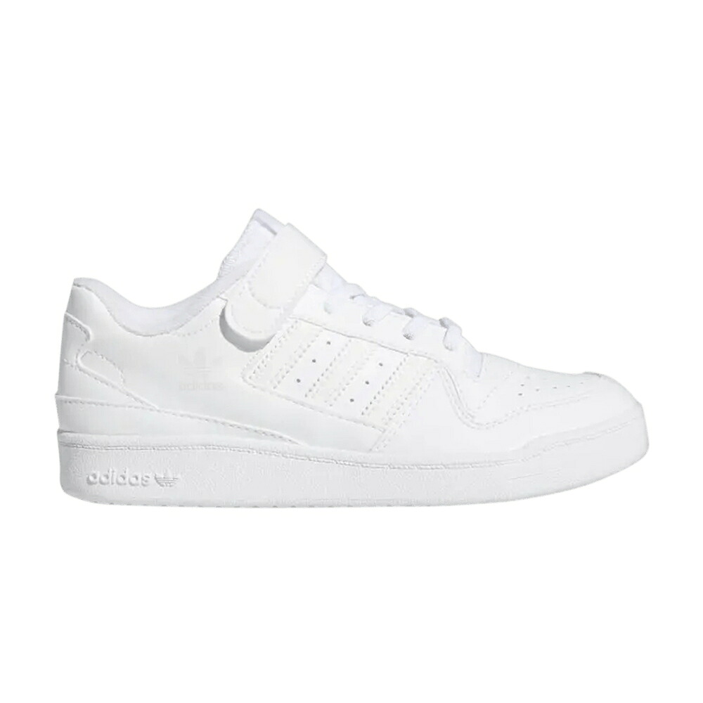 アディダス 討論会 白いこと 白いこと \u0027TRIPLE WHITE\u0027 スニーカー メンズ ADIDAS FORUM LOW J / CLOUD WHITE CLOUD WHITE CLOUD