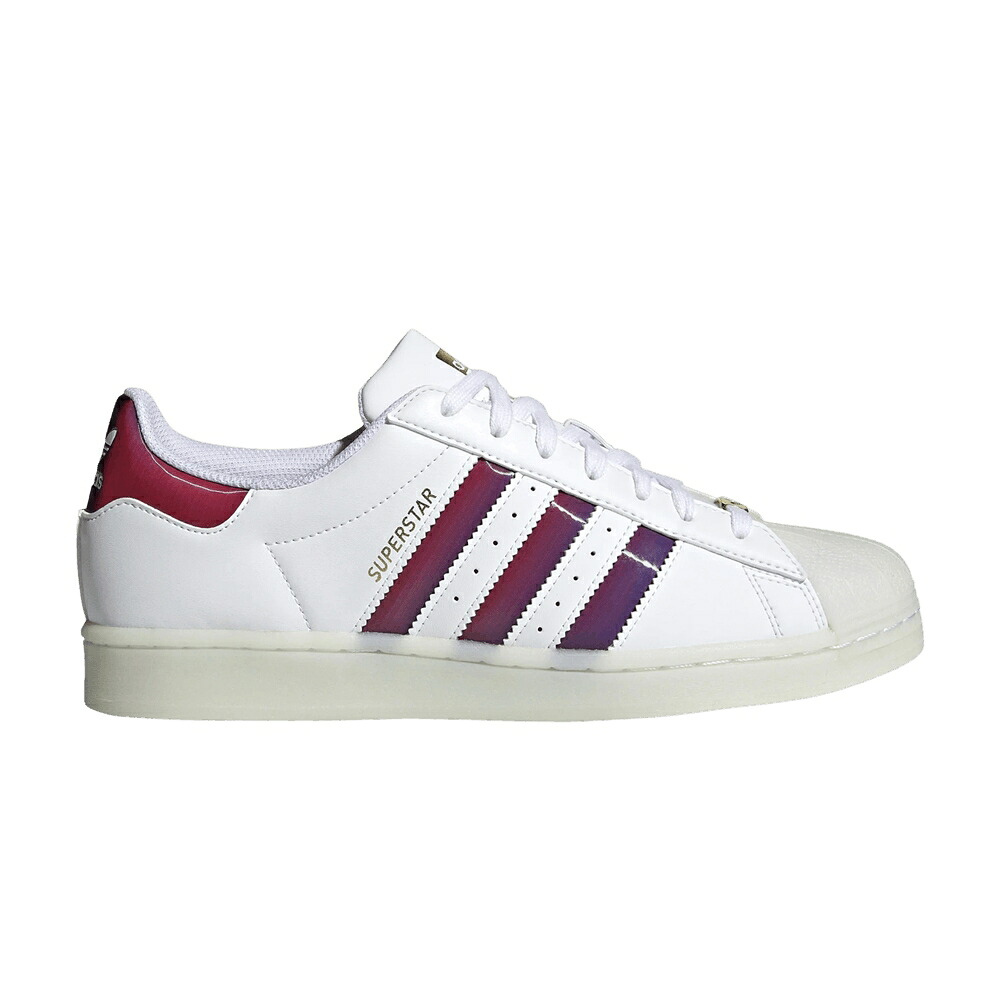 アディダス はやりっ児 白いこと 白いこと ゴールド \u0027DAZZLE\u0027 スニーカー メンズ ADIDAS SUPERSTAR / CLOUD WHITE CLOUD WHITE GOLD