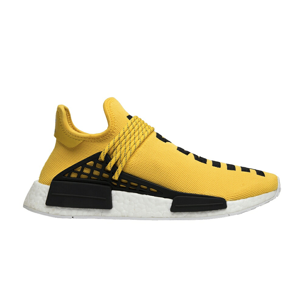 アディダス 黄味がかった 黄色 黒いこと 黒いこと \u0027YELLOW\u0027 スニーカー メンズ ADIDAS PHARRELL X NMD HUMAN RACE / YELLOW BLACK