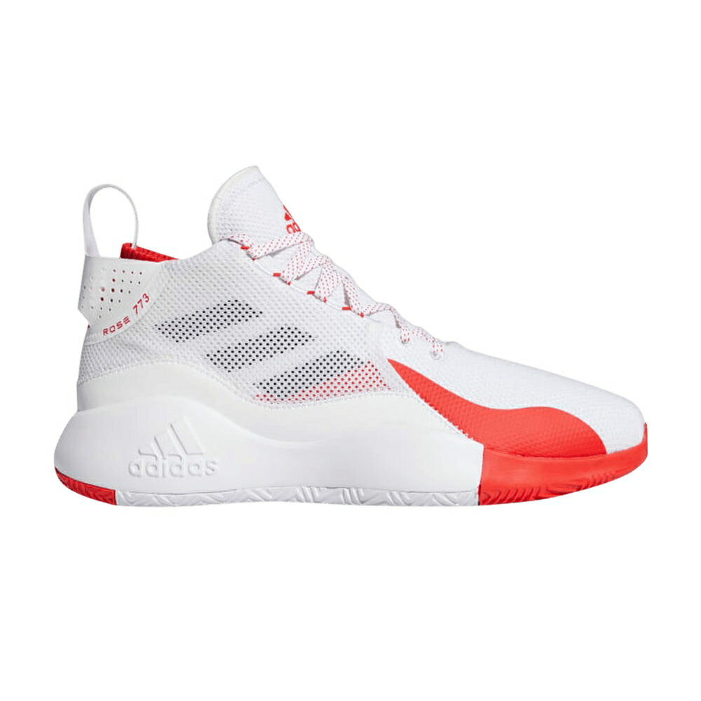 アディダス ローズ 白色 ホワイト 銀色 シルバー 'WHITE RED' スニーカー メンズ ADIDAS D ROSE 773 2020 VIVID / CLOUD WHITE SILVER METALLIC