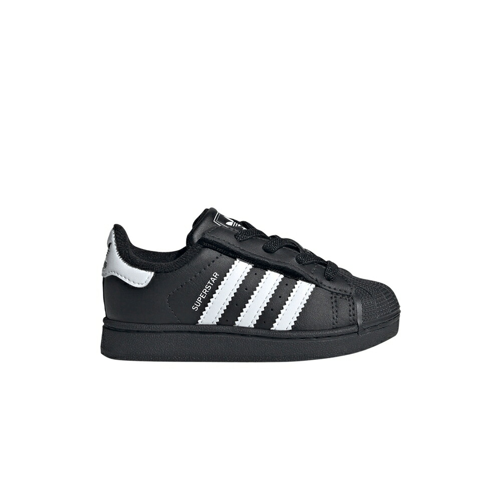アディダス スーパースター コア 黒色 ブラック 白色 ホワイト BLACK WHITE スニーカー メンズ ADIDAS SUPERSTAR 2 EL I / CORE BLACK CLOUD WHITE CORE