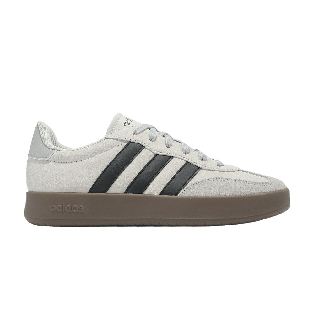 アディダス 黒色 ブラック 灰色 グレー コア 'GREY GUM' スニーカー メンズ ADIDAS BARREDA BLACK / GREY ONE CORE BLACK GUM