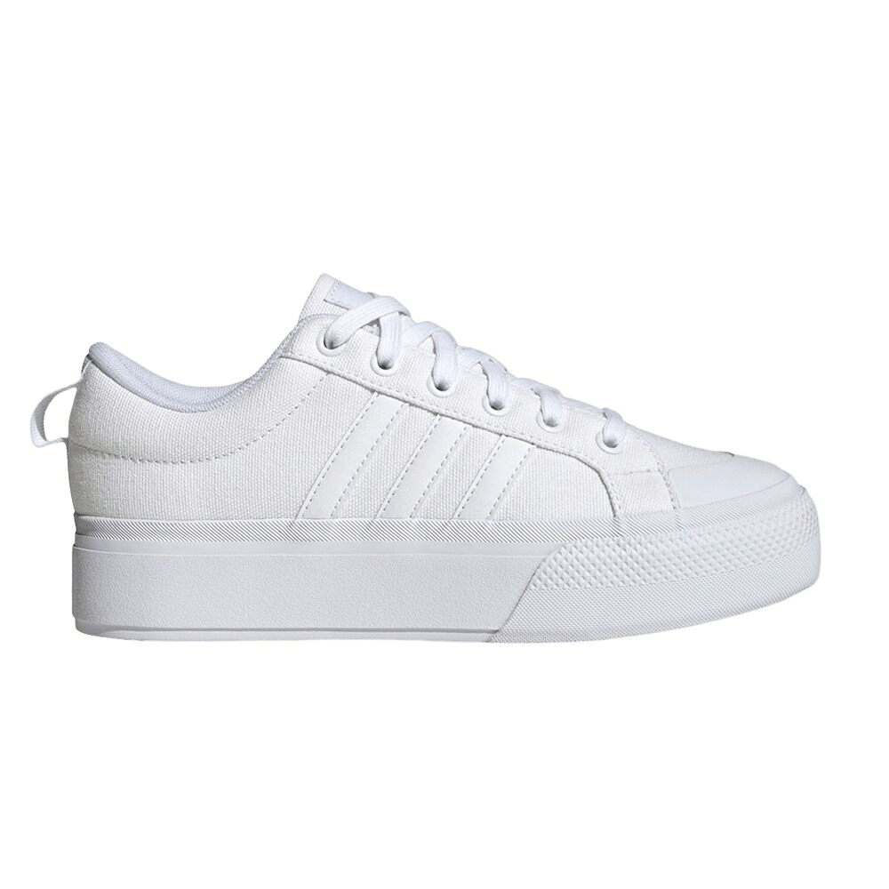 アディダス 白いこと 白いこと 2.0 \u0027TRIPLE WHITE\u0027 スニーカー レディース ADIDAS WMNS BRAVADA PLATFORM / CLOUD WHITE CLOUD WHITE CHALK