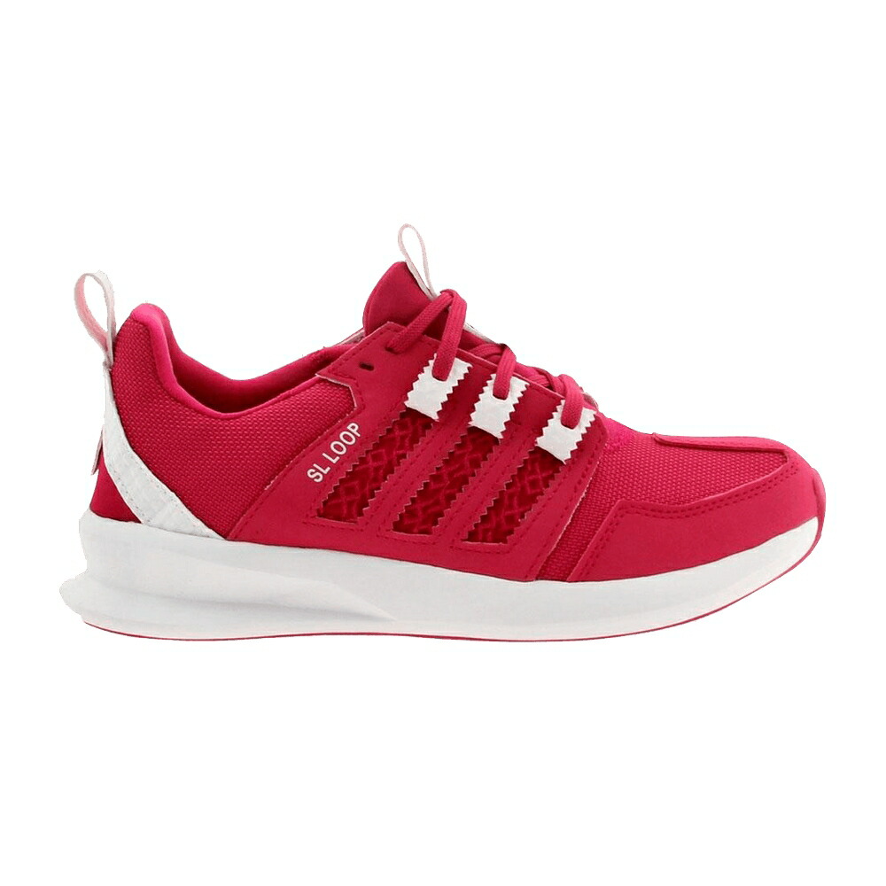 アディダス サクラ色 スニーカー メンズ ADIDAS BIG KIDS SL LOOP RUNNER / PINK BOPINK CLPINK FTWWHT