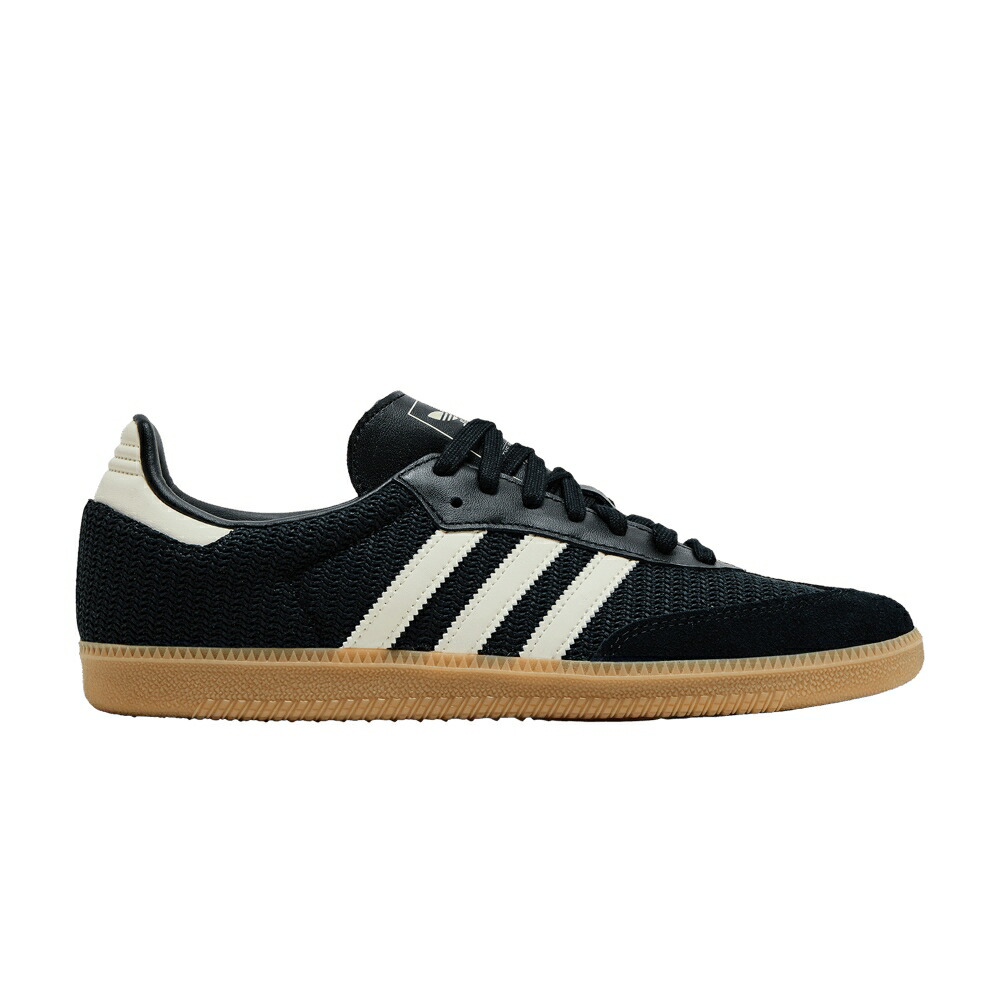 アディダス サンバ コア 黒色 ブラック クリーム 白色 ホワイト マジック BLACK CREAM スニーカー メンズ ADIDAS SAMBA OG / CORE BLACK CREAM WHITE MAGIC